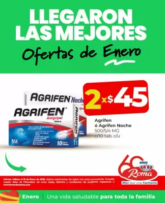 Catálogo Farmacias Roma (válido hasta 31-01)