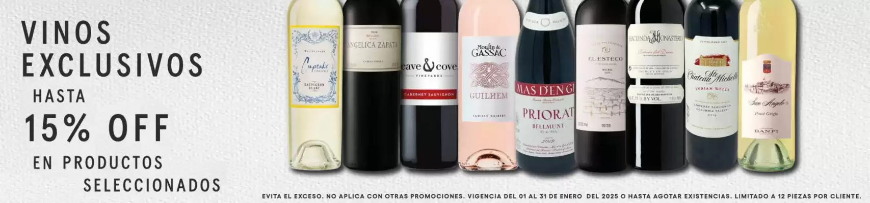 Catálogo Vinoteca (válido hasta 31-01)