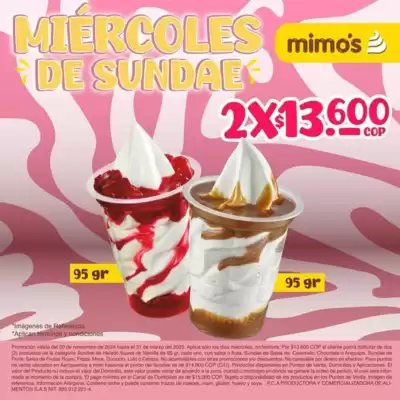 Catálogo Helados Mimo's (válido hasta 1-04)