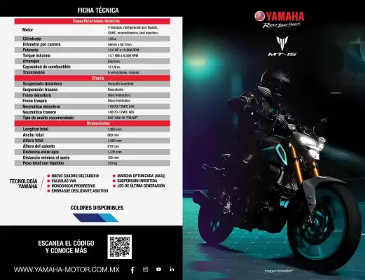 Catálogo Yamaha (válido hasta 31-12)