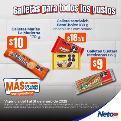 Catálogo Tiendas Neto (válido hasta 31-01)