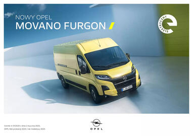 Opel gazetka | Movano Furgon Strona 1
