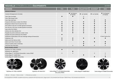 Catalogue Citroën page 9