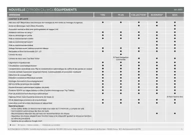 Catalogue Citroën page 6