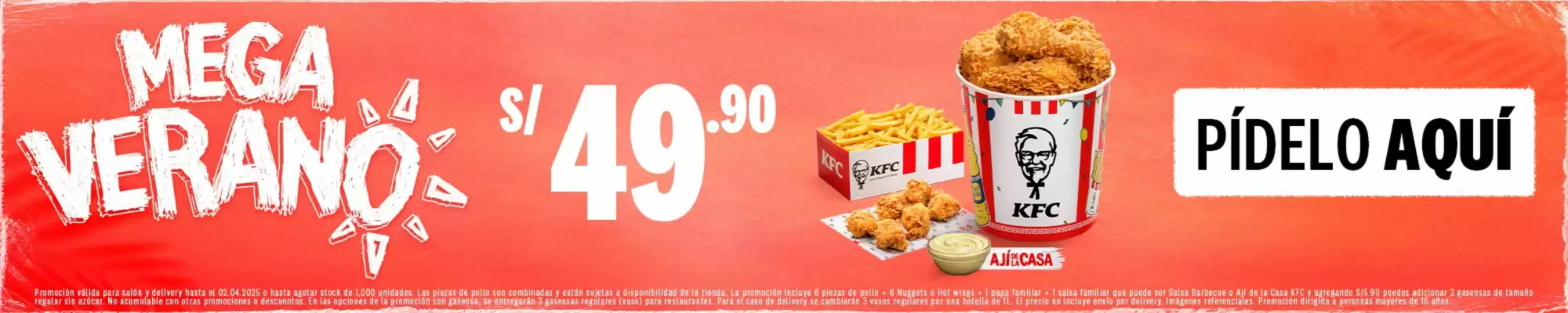 Catálogo KFC (válido hasta 3-04)