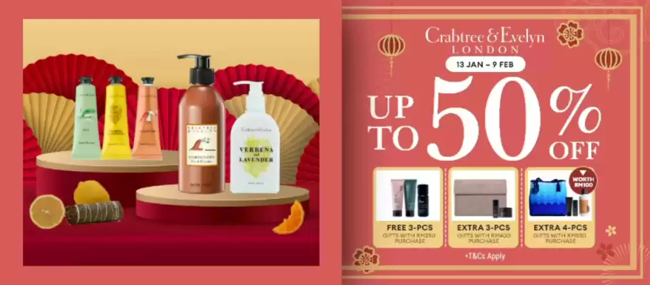 Crabtree & Evelyn flyer (valid until 9-02)