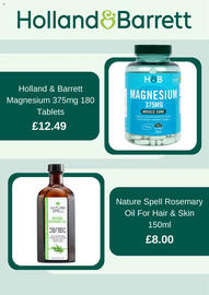 Holland & Barrett leaflet Page 2