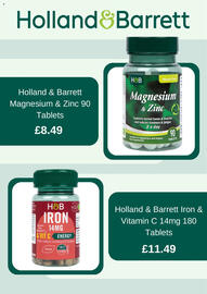 Holland & Barrett leaflet Page 4