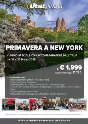 Volantino Utat viaggi (valido fino al 23-03)