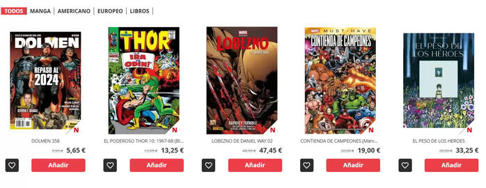 Folleto Norma Comics Página 1