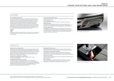 Land Rover catalogue Page 75