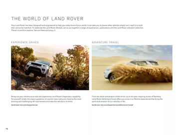 Land Rover catalogue Page 76