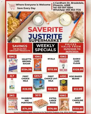 Saverite catalogue (valid until 26-01)