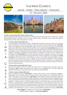 Volantino Aurora Viaggi (valido fino al 23-03)