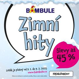 Bambule leták Strana 1