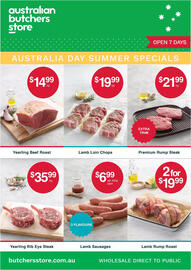 Australian Butchers catalogue Page 1