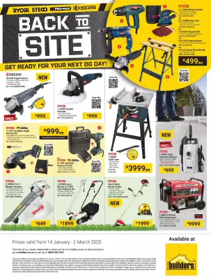 Builders Express catalogue (valid until 2-03)