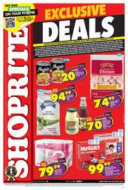 Shoprite catalogue Page 1