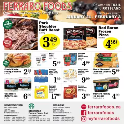 Ferraro Foods flyer (valid until 29-01)