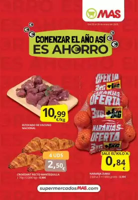 Folleto Supermercados MAS (válido hasta el 30-01)