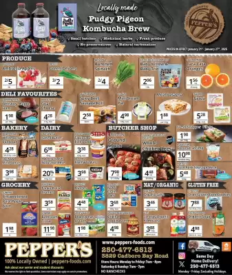 Pepper's Foods flyer (valid until 29-01)