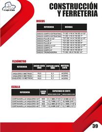 Catálogo Trefilados de Colombia Página 39