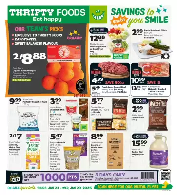 Thrifty Foods flyer (valid until 29-01)