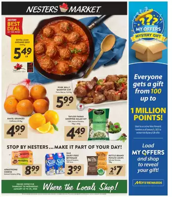 Nesters Market flyer (valid until 29-01)