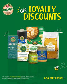 Organic Super Store catalogue Page 1