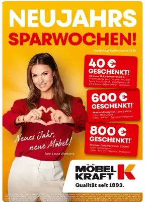 Möbel Kraft Prospekt (gültig bis 4-02)