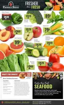 Produce Depot flyer (valid until 28-01)