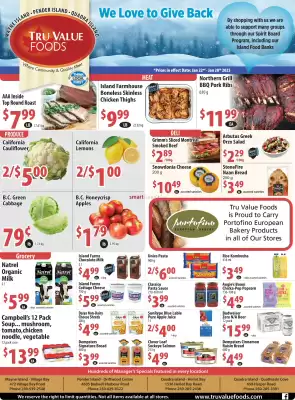 Tru Value Foods flyer (valid until 28-01)