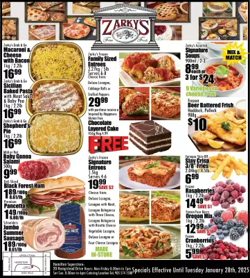 Zarky's flyer (valid until 28-01)