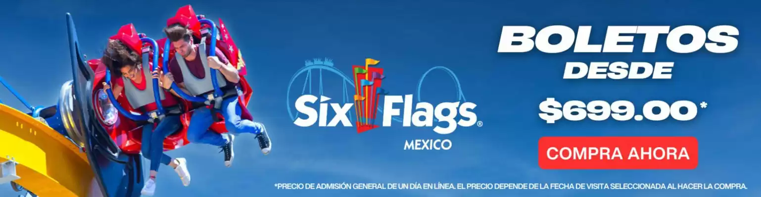 Catálogo Six Flags (válido hasta 6-02)