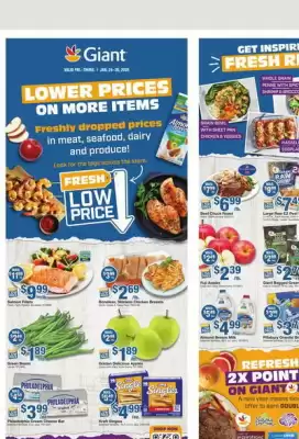 Giant Food Weekly Ad (valid until 30-01)