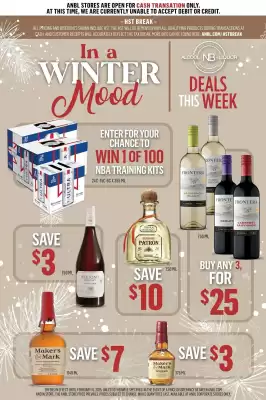 Alcool NB Liquor flyer (valid until 29-01)