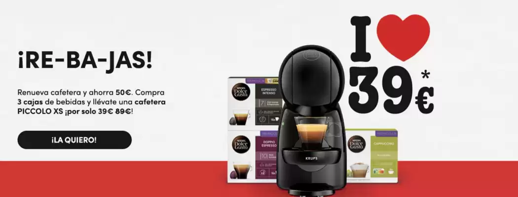 Folleto NESCAFÉ Dolce Gusto (válido hasta el 14-02)