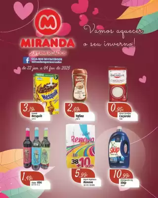 Folheto Miranda Supermercados (válido até 4-02)