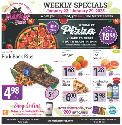 The Market Stores flyer (valid until 29-01)