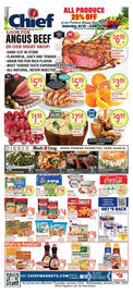 Chief Supermarket Weekly Ad week 4 Page 1