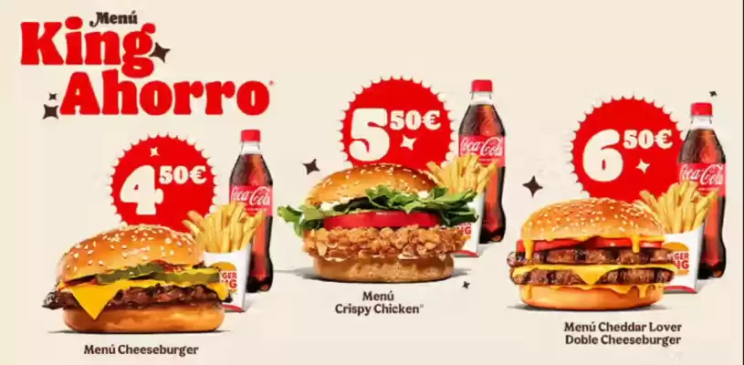 Folleto Burger King (válido hasta el 2-02)