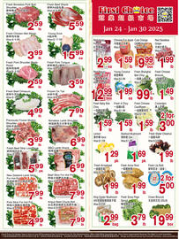 First Choice Supermarket flyer week 4 Page 1