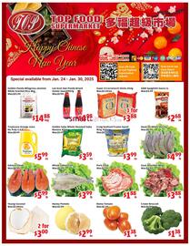 Top Food Supermarket flyer week 4 Page 1