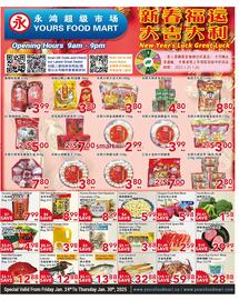 Yours Food Mart flyer week 4 Page 1