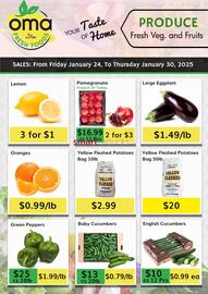 Oma Fresh Foods flyer week 4 Page 7