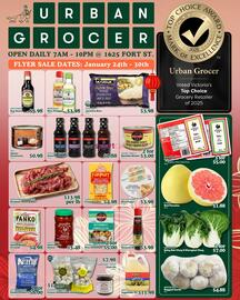 Urban Grocer flyer week 4 Page 1