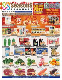 Seasons Foodmart flyer week 4 Page 1