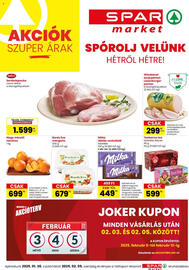 Spar Market akciós újság hét 5 Oldal 1