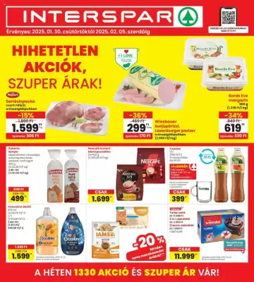 Interspar akciós újság (érvényes eddig: 5-02)