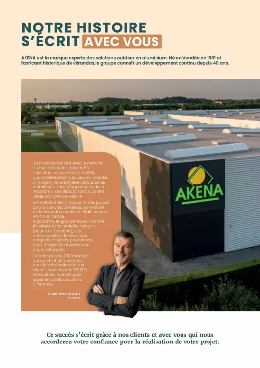 Catalogue Akena Vérandas (valable jusqu'au 31-12)